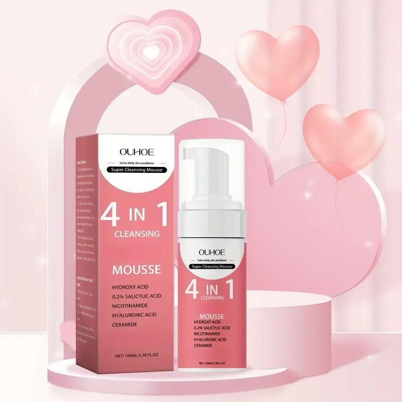 4 In 1 Face Cleansing Mousse 100 ml